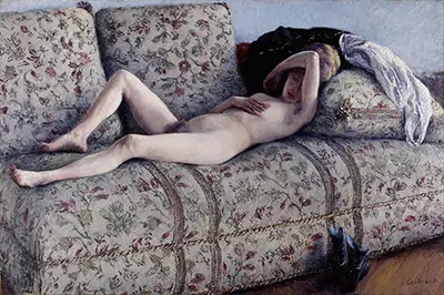 Nude on a Couch Gustave Caillebotte